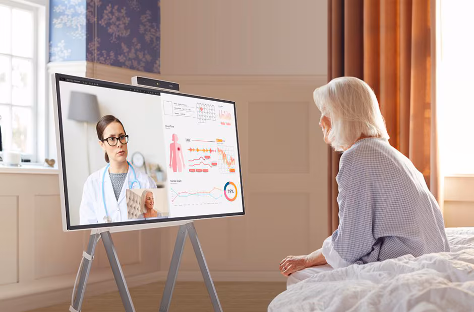 Y tế từ xaTư vấn thuận tiện cùng với bác sĩ của bạn ở nhà mà không gặp khó khăn về thời gian và không gian.